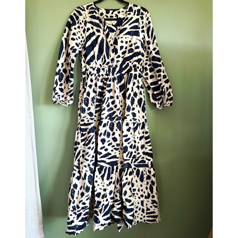 Anthropologie The Somerset Maxi Dress: Long-Sleeve Poplin Edition size MP
